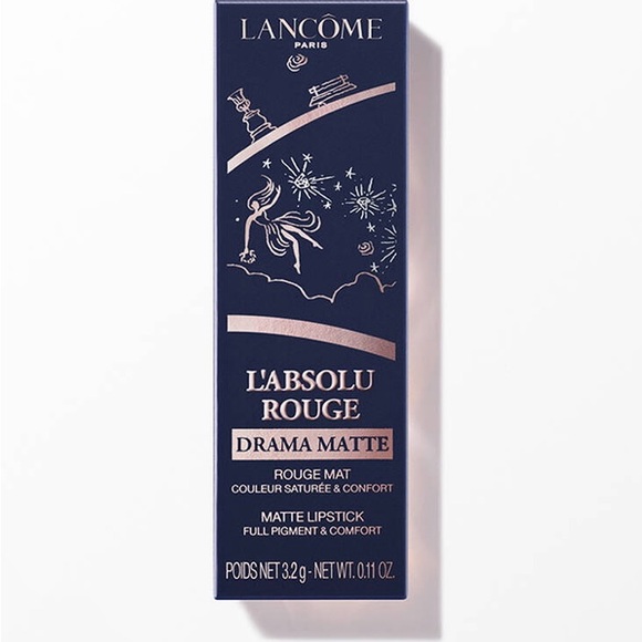 NEW Lancome L'Absolu Rouge Drama Matte Lipstick #196 French Touch Retail $38 - Picture 6 of 6